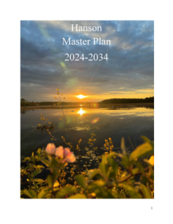 2024 - 2034 Master Plan Cover Page