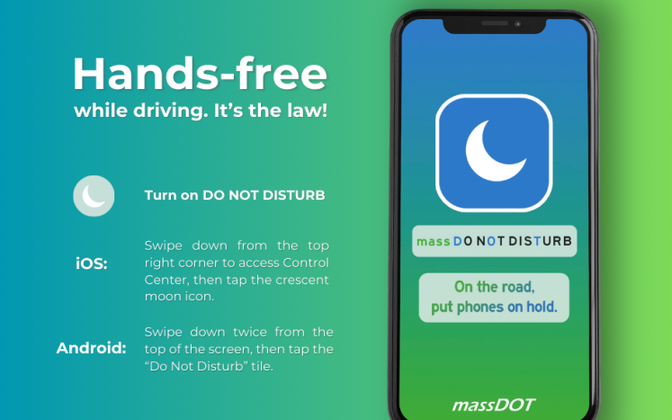 Mass DOT 2024 Distracted Driving Campaign